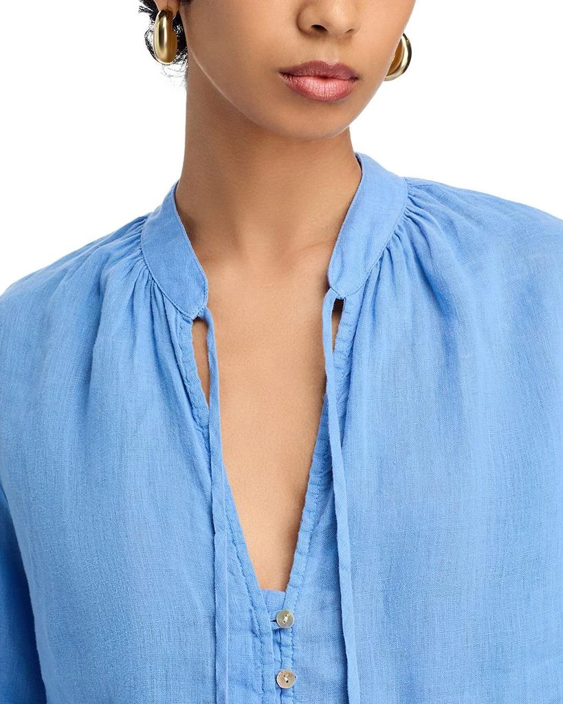 Bella Dahl Tie Neck Blouse 5