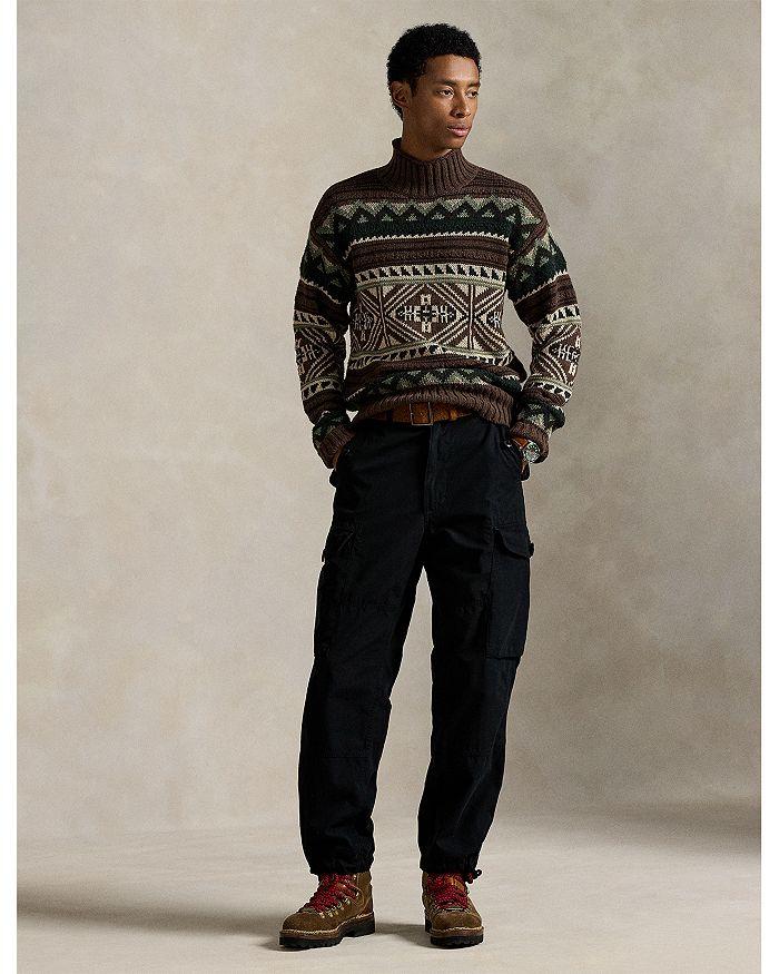 Ralph Lauren Geometric Cotton Blend Sweater