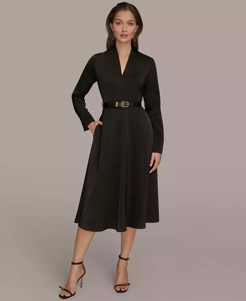 ◆Donna Karan クリスクロス オフショルダー ドレス Donna Karan Women's Criss-Cross Off-Shoulder Dress - Compare