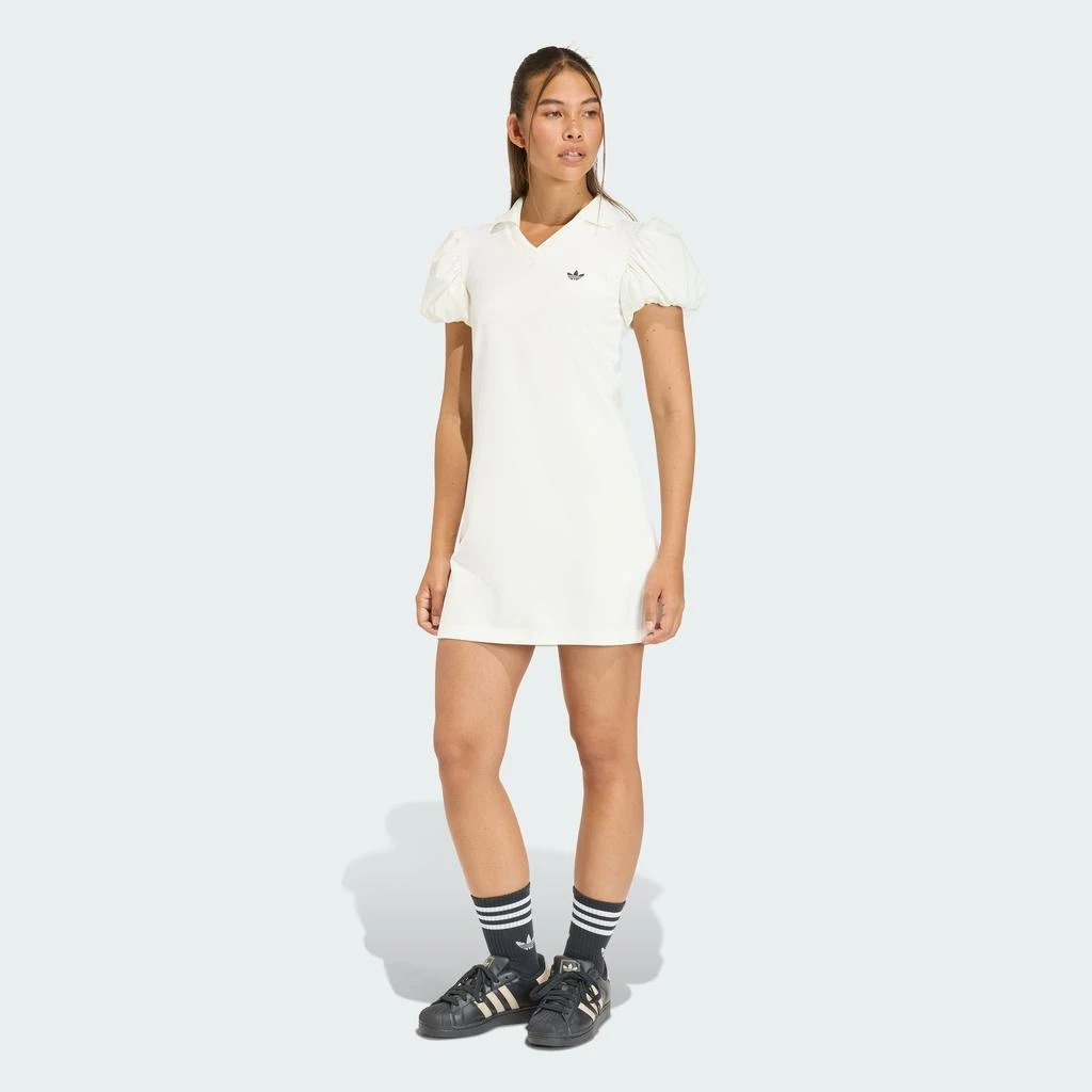 Women's DRESS WITH BALLOON SLEEVES