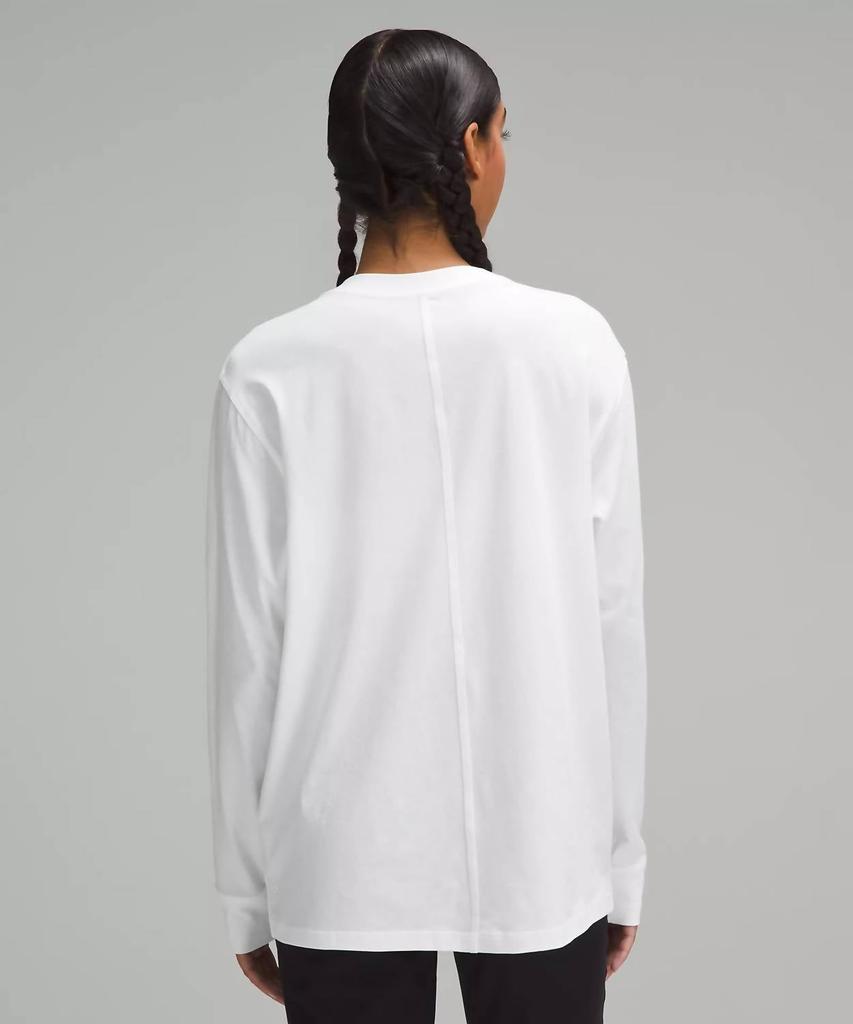 Lululemon All Yours Long Sleeve Tee In White