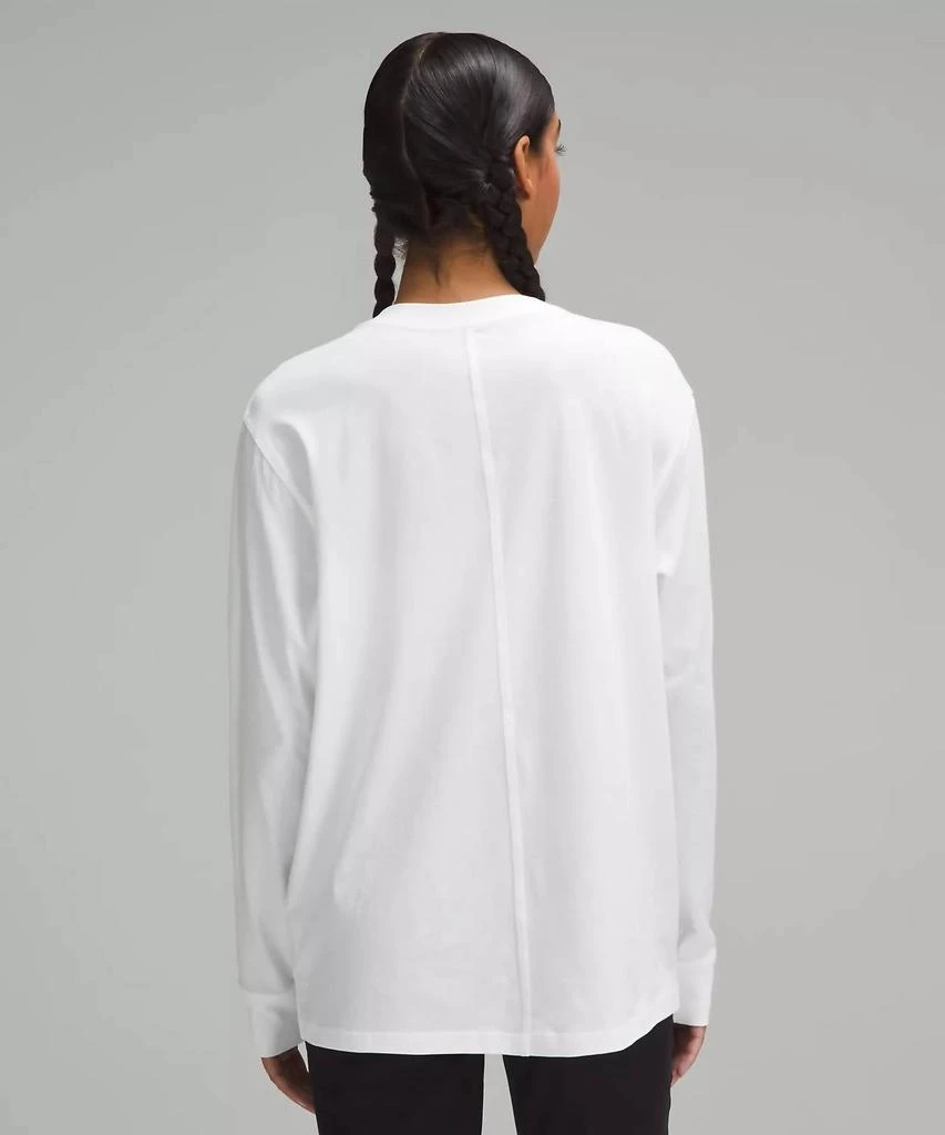 Lululemon All Yours Long Sleeve Tee In White 2