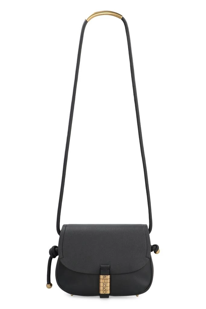 PINKO MINI SADDLE BAG LEATHER CROSSBODY BAG 1