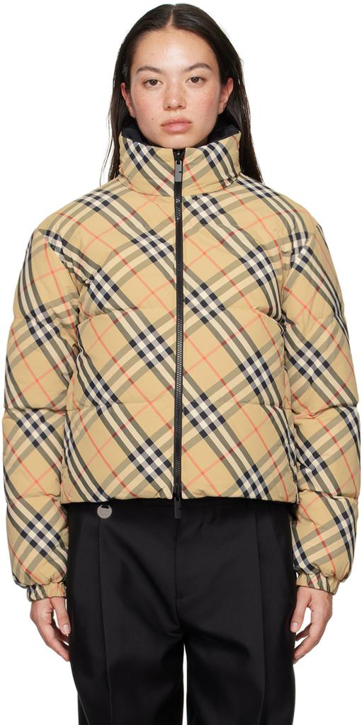 Burberry 'Burniston' long down jacket - Coats - BeyondStyle
