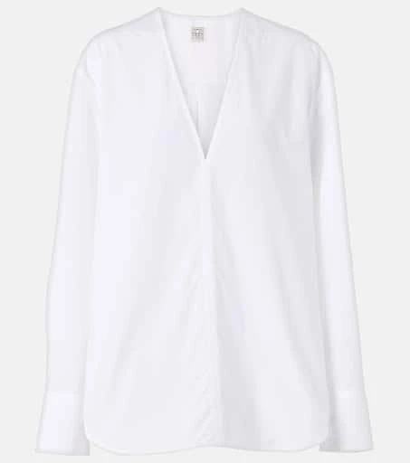 Totême Cotton poplin blouse 1