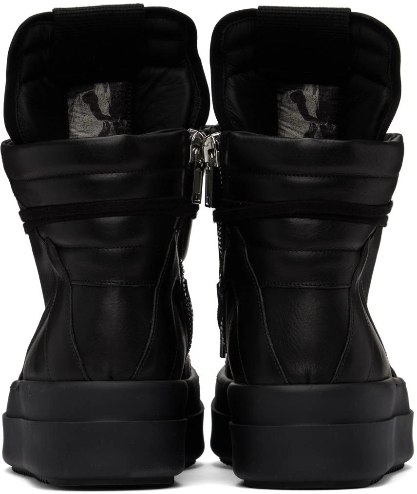 Rick Owens Black Mega Bumper Geobasket Sneakers 2