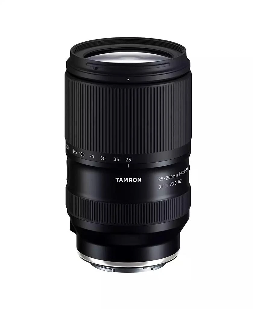 Tamron 25-200mm f/2.8-5.6 Di III VXD G2 Lens for Sony E, Bundle with 67mm Filter Kit, Soft Lens Case, Lens Cap Tether, Pen Lens Cleaner and Cleaning 9