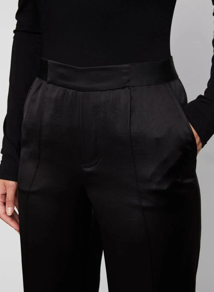 Bailey 44 Angel Hammered Satin Evening Pant in Black 2
