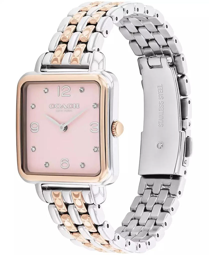 Coach Women's Cass Two-Tone Stainless Steel Bracelet Watch, 28mm 3