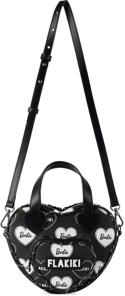 FLAKIKI SSENSE Exclusive Kids Black Barbie Edition Heart Bag 4