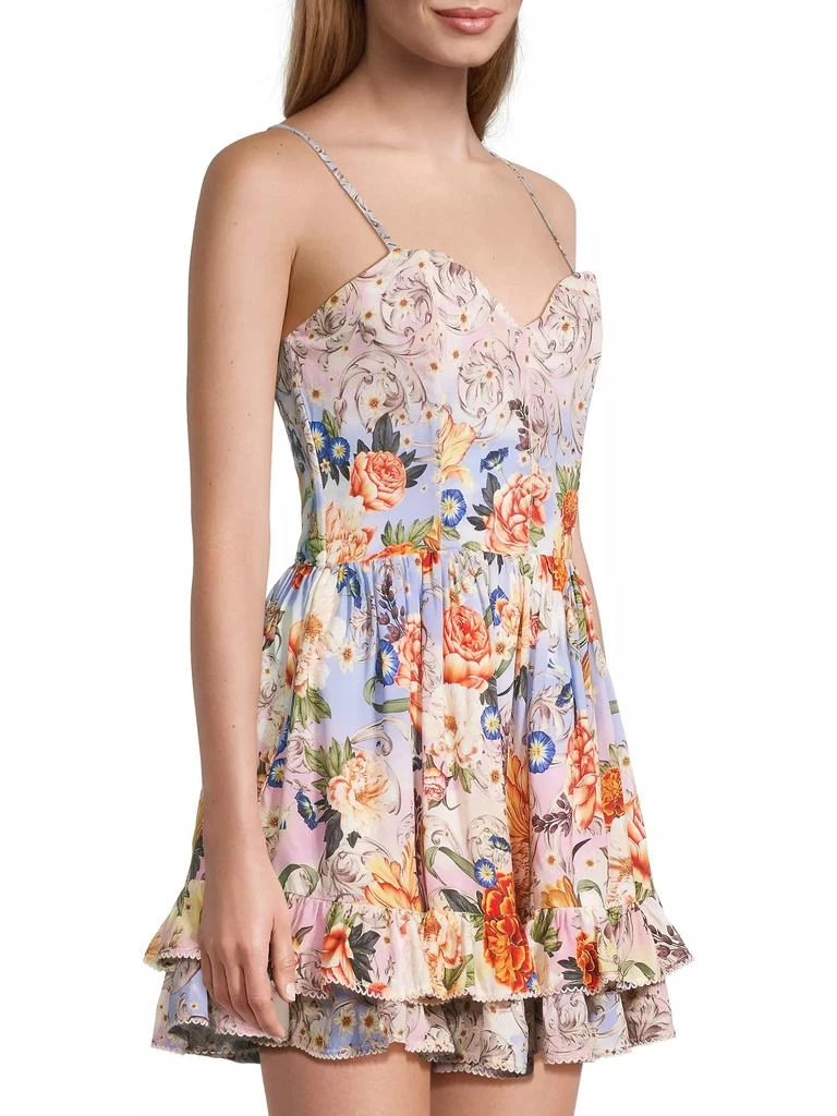 Agua Bendita Isadora Numen Floral Minidress 4