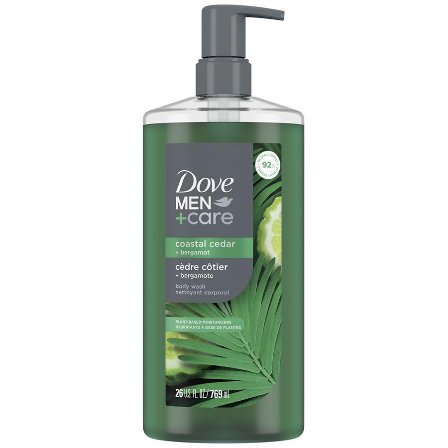 Dove Body Wash to Rebuild Skin in the Shower Coastal Cedar + Bergamot
