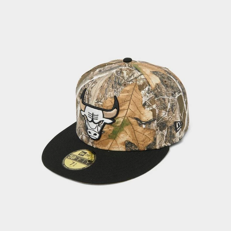 New Era New Era Chicago Bulls NBA Realtree 59FIFTY Fitted Hat 3