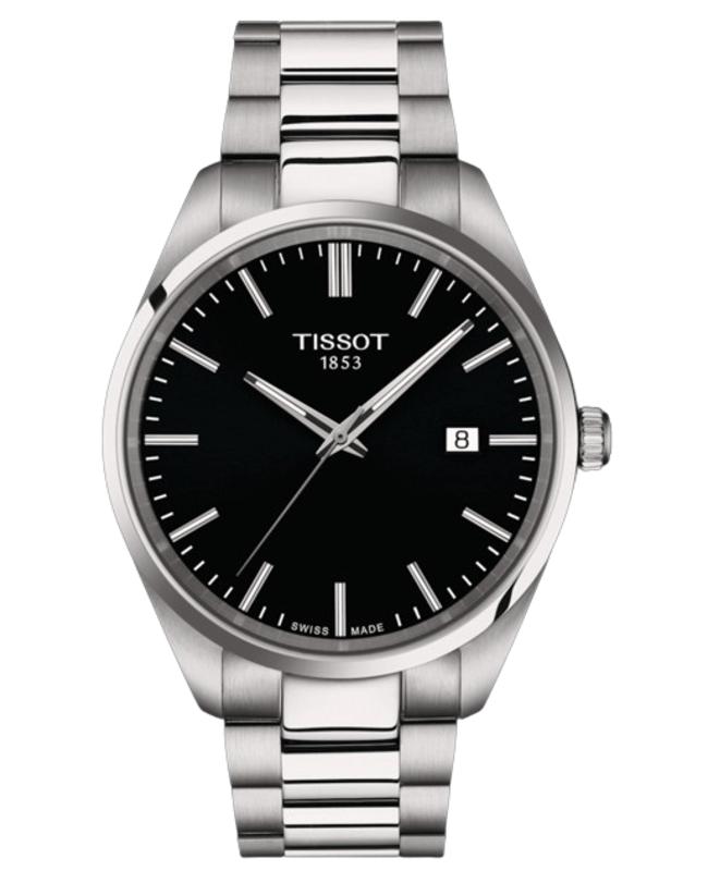 Tissot Tissot PR 100 Quartz Black Dial Stainless Steel Men's Watch T150.410.11.051.00