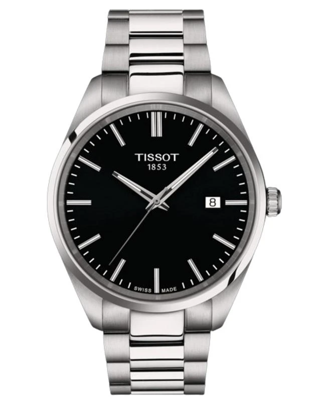 Tissot Tissot PR 100 Quartz Black Dial Stainless Steel Men's Watch T150.410.11.051.00 1