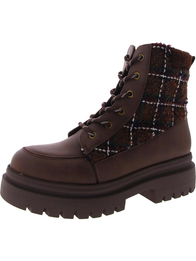 Rocket Dog Desmond Womens Faux Leather Winter & Snow Boots