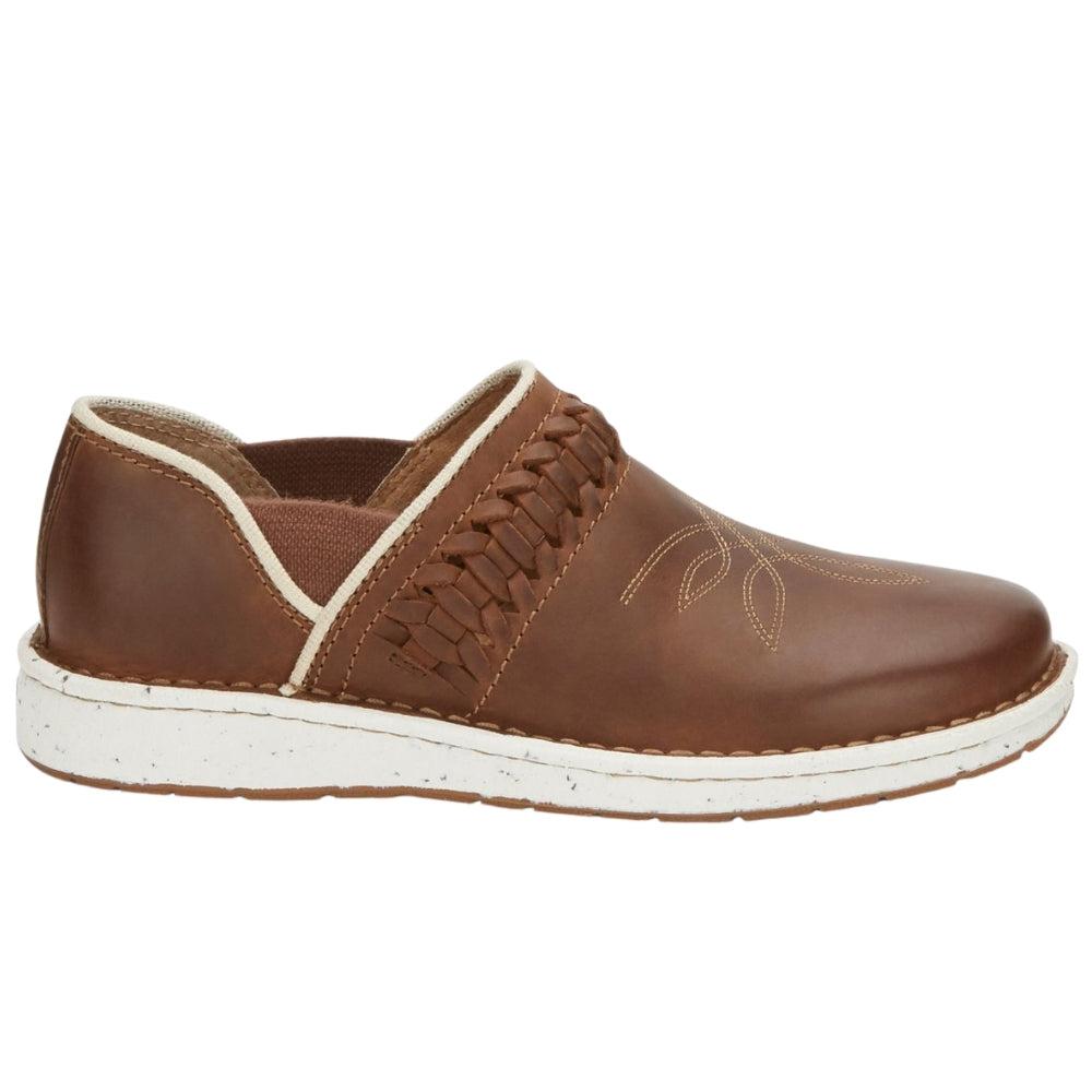 Justin Boots Poly Walnut Slip On Shoes