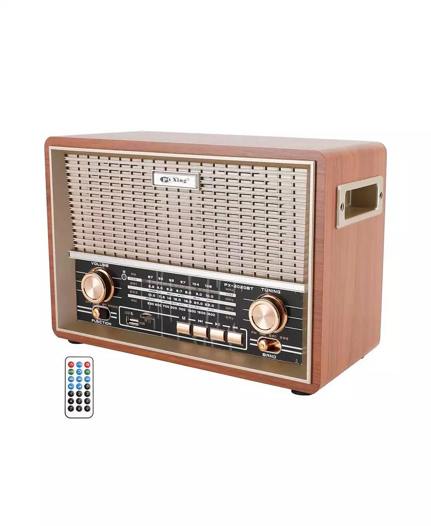 Artudatech Classic Retro Style Radio with 4-Band Reception and USB/SD/AUX Connectivity 5