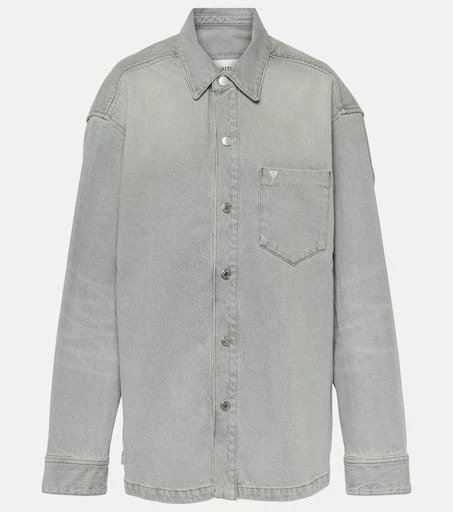 Ami Paris Ami de Cœur denim cotton shirt  1