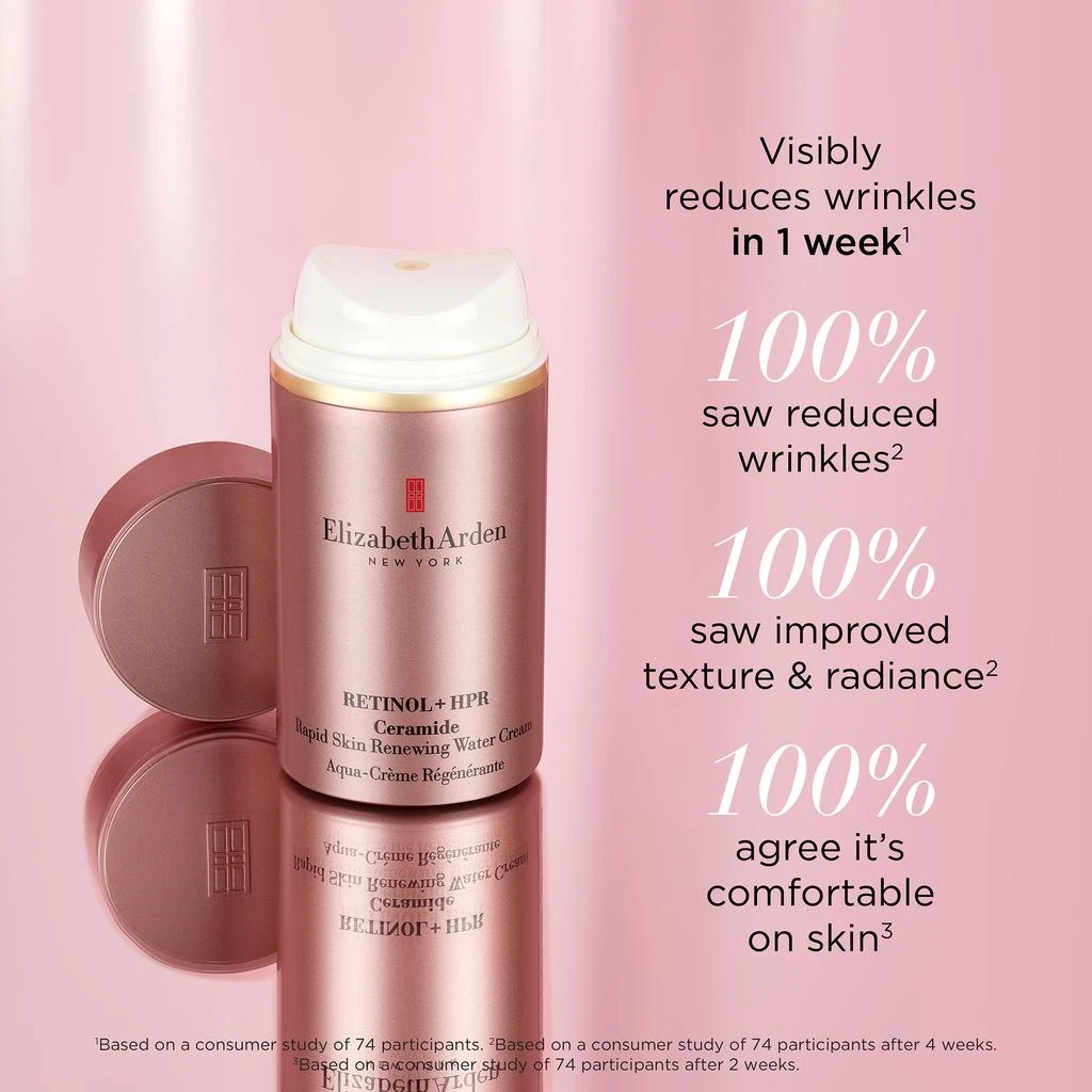 Elizabeth Arden Elizabeth Arden Retinol and HPR Ceramide Rapid Skin Renewing Water Cream 50ml 3