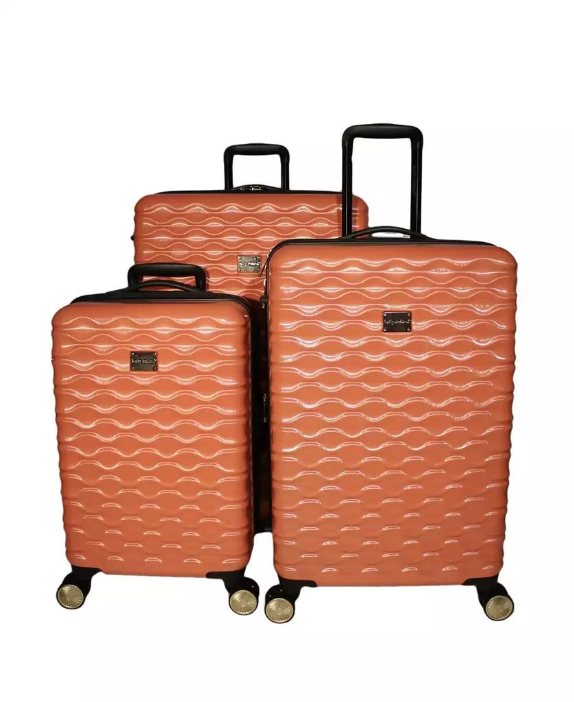 Kathy Ireland Maisy 3 Piece Hardside Luggage Set 9