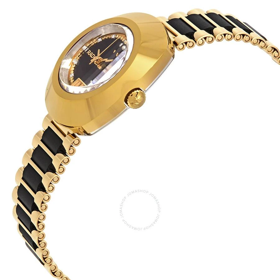Rado Original Automatic Black Simili Stone Dial Ladies Watch R12416514 2
