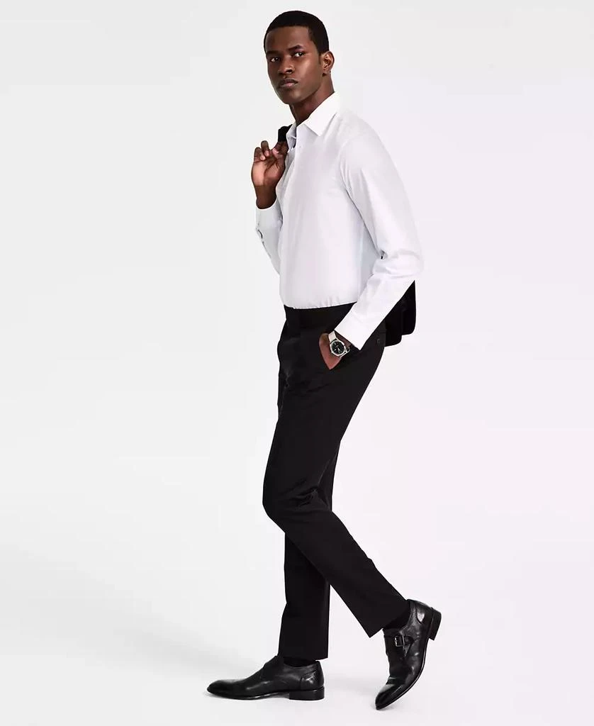 Calvin Klein Men's Skinny-Fit Wool Blend Suit Pants 2