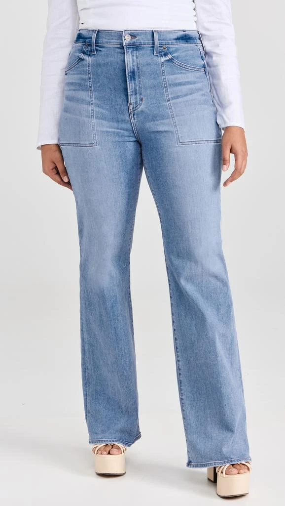 VERONICA BEARD Crosbie Wide Leg Jeans 7