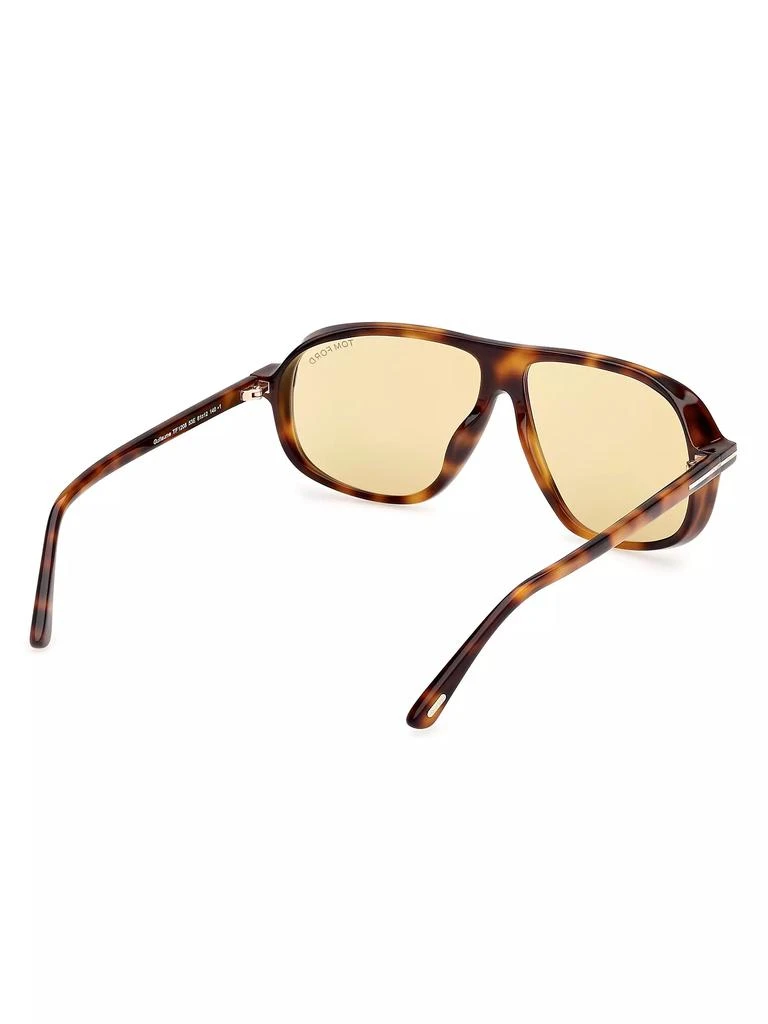 Tom Ford Guillaume 61MM Aviator Sunglasses 6