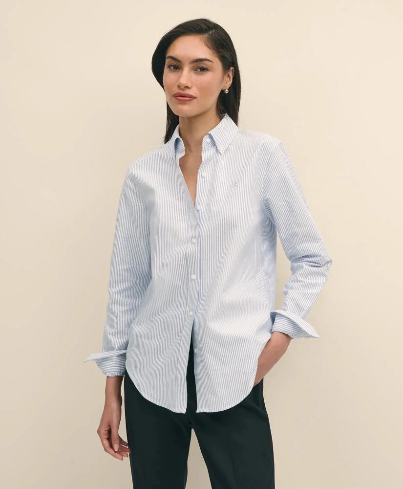 Brooks Brothers Classic-Fit Cotton Oxford Stripe Shirt 3