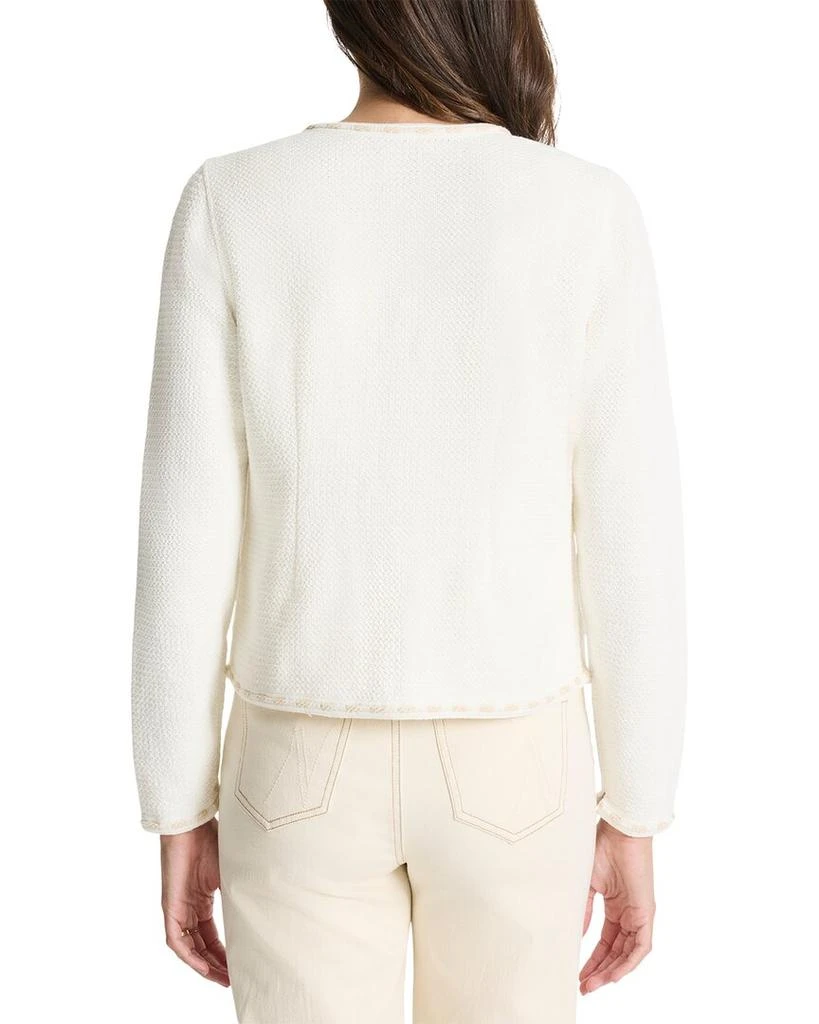 NIC+ZOE NIC+ZOE Stitch Trim Knit Jacket 2