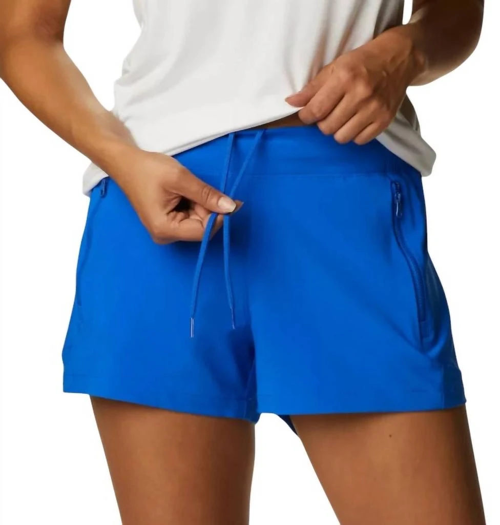 Columbia Women's Tidal Ii Short In Blue Macaw 1