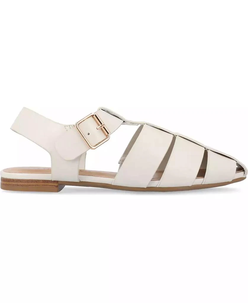 Journee Collection Women's Cailinna Caged Flats 2