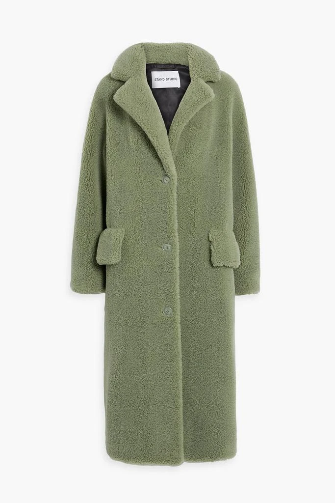 STAND STUDIO Tayla faux shearling coat 1