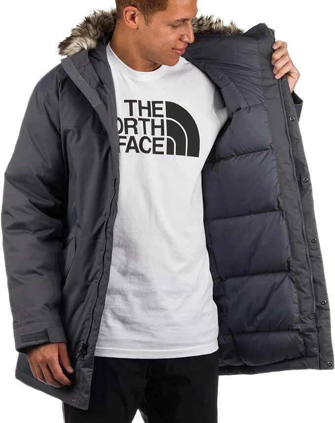 The North Face Bedford Down NF0A52BFA91 Parka Jacket Men's Gray Full Zip SGN767 3