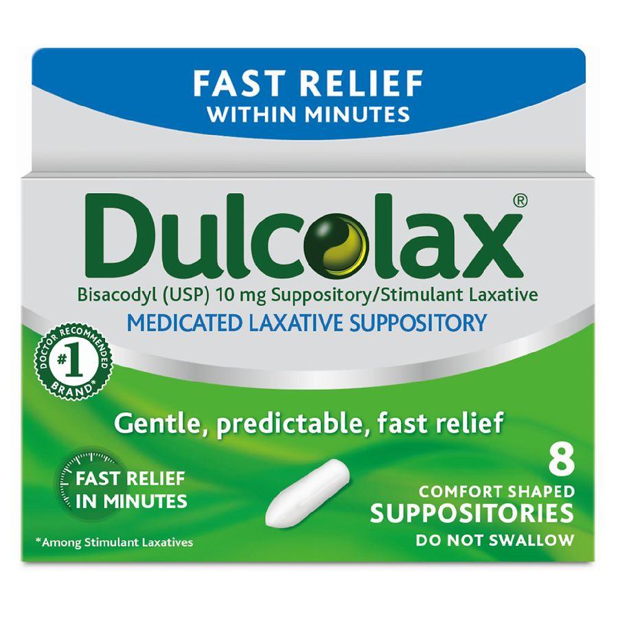 Dulcolax Laxative Suppositories