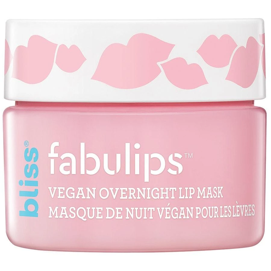 Bliss Fabulips Vegan Overnight Lip Mask Fruity Tea 1