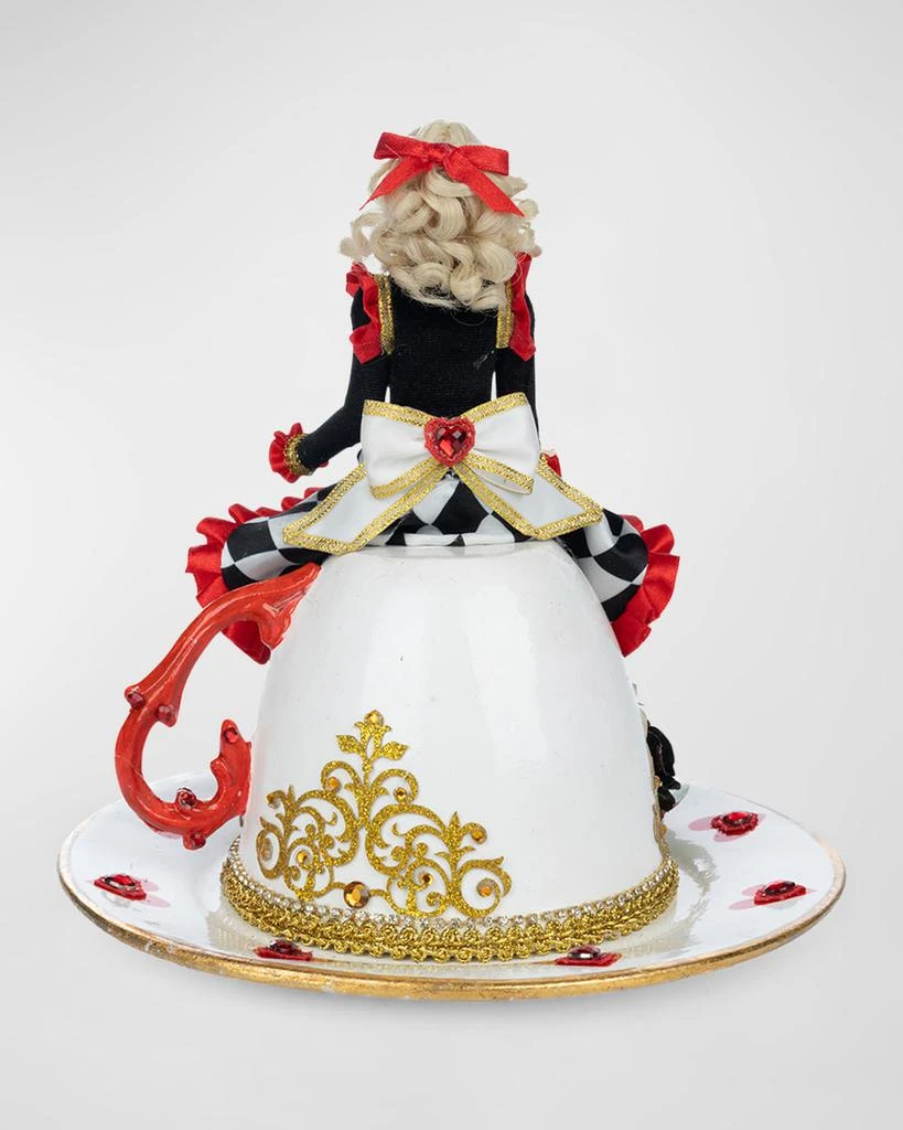 Katherine's Collection Alice on Teacup - Red 3