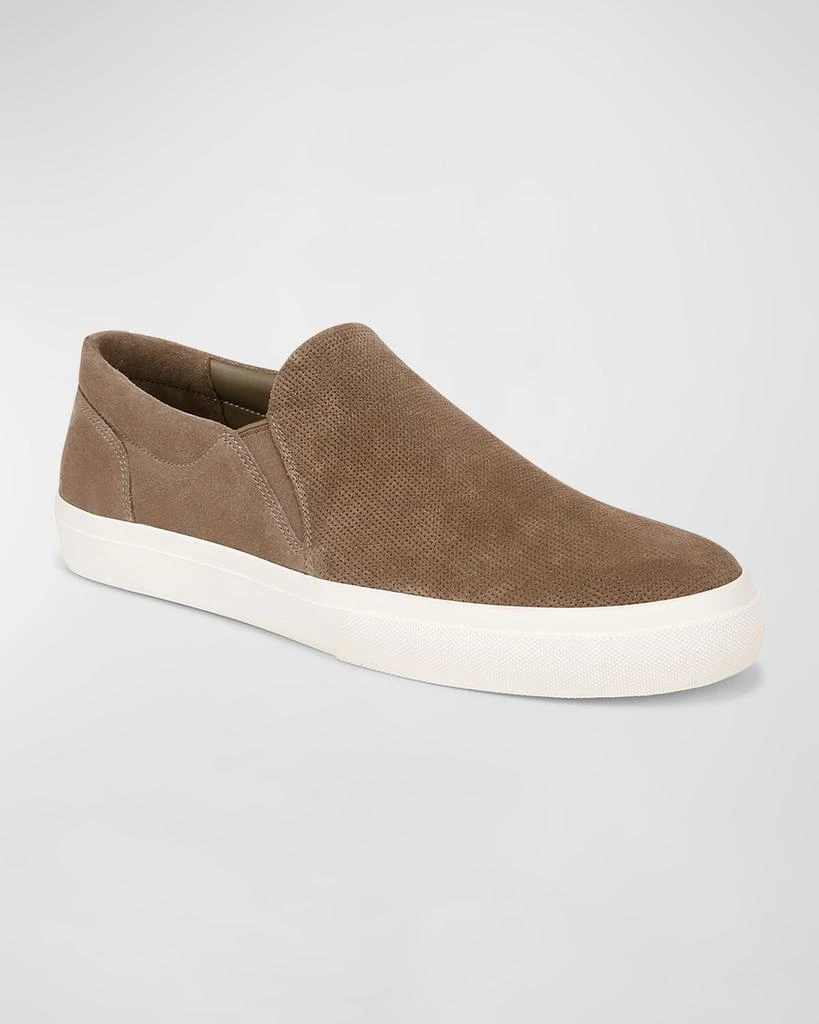 Vince Men's Fletcher Suede Slip-On Sneakers 2