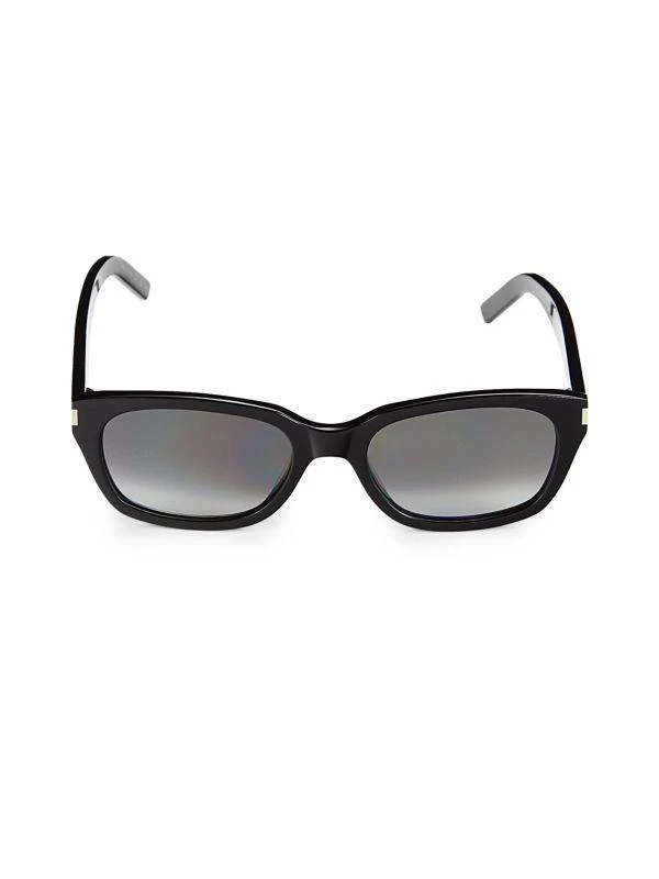 Yves Saint Laurent 54MM Rectangle Sunglasses 1