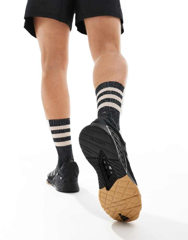 Adidas adidas Training Dropset trainer in black 5