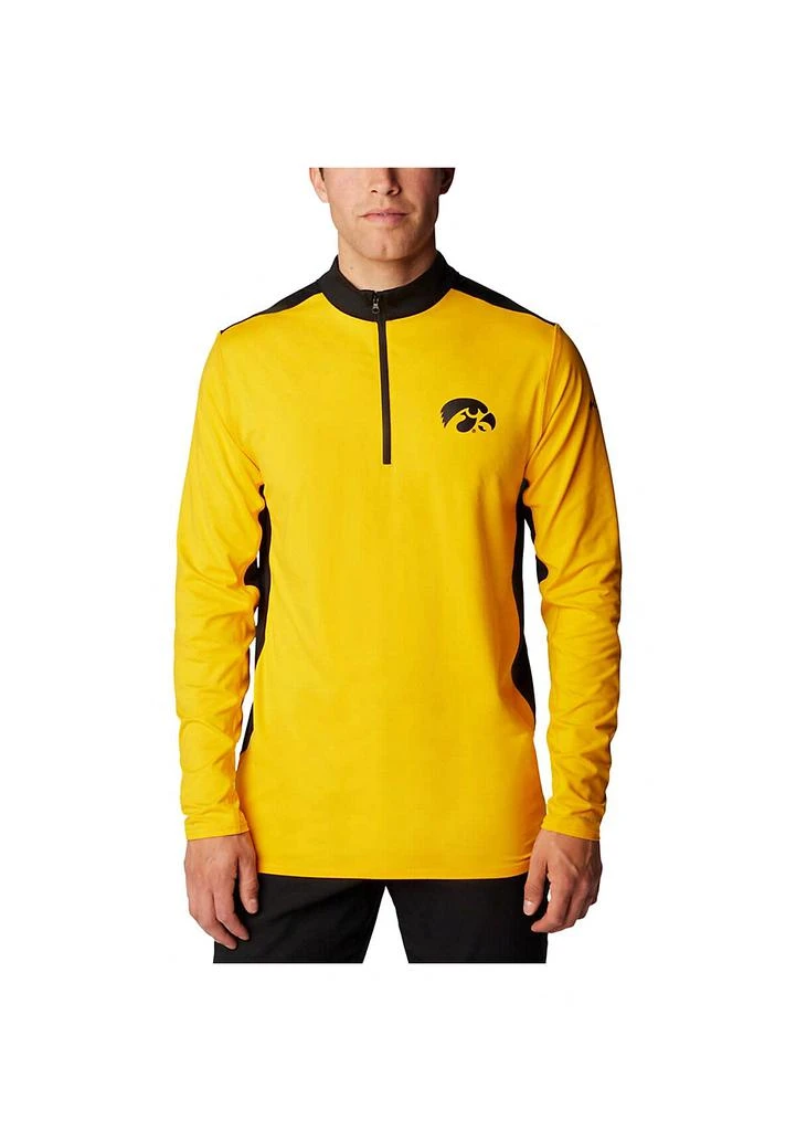 Columbia NCAA Iowa Hawkeyes Tech Trail™ Omni-Shade Quarter-Zip Top