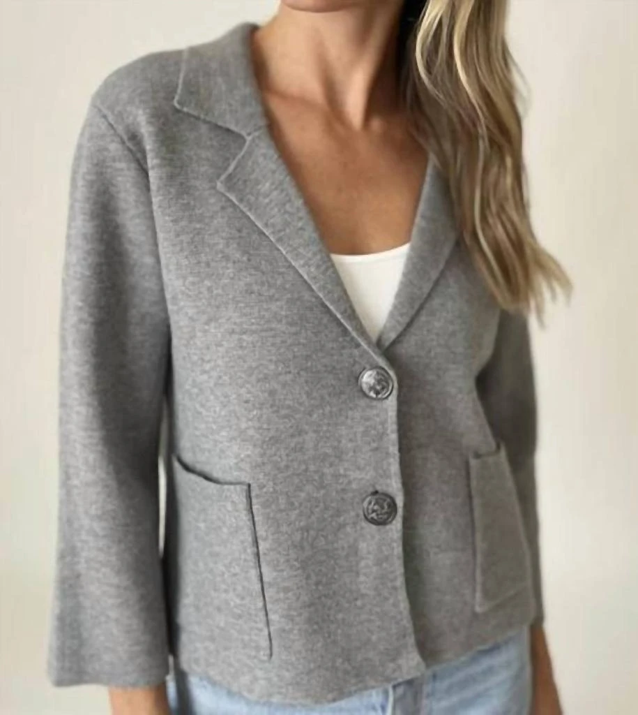 SIX/FIFTY Six/Fifty - Louisa Knit Blazer 1