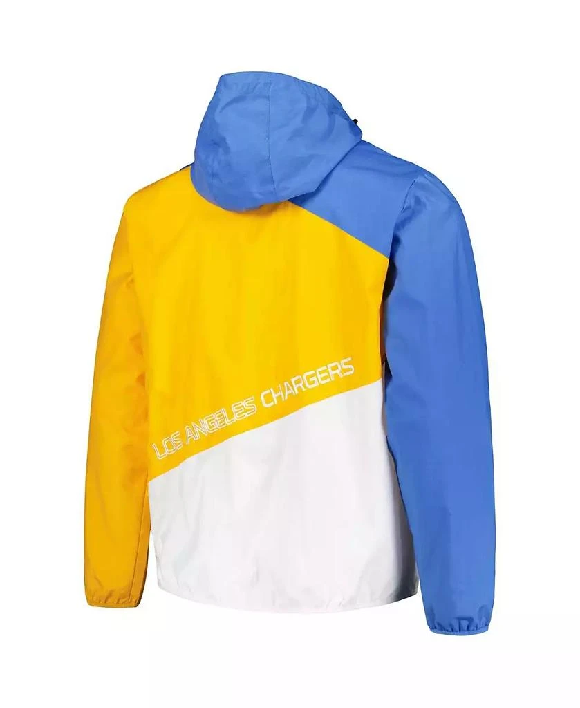 Tommy Hilfiger Men's Powder Blue, Gold Los Angeles Chargers Bill Full-Zip Jacket 3