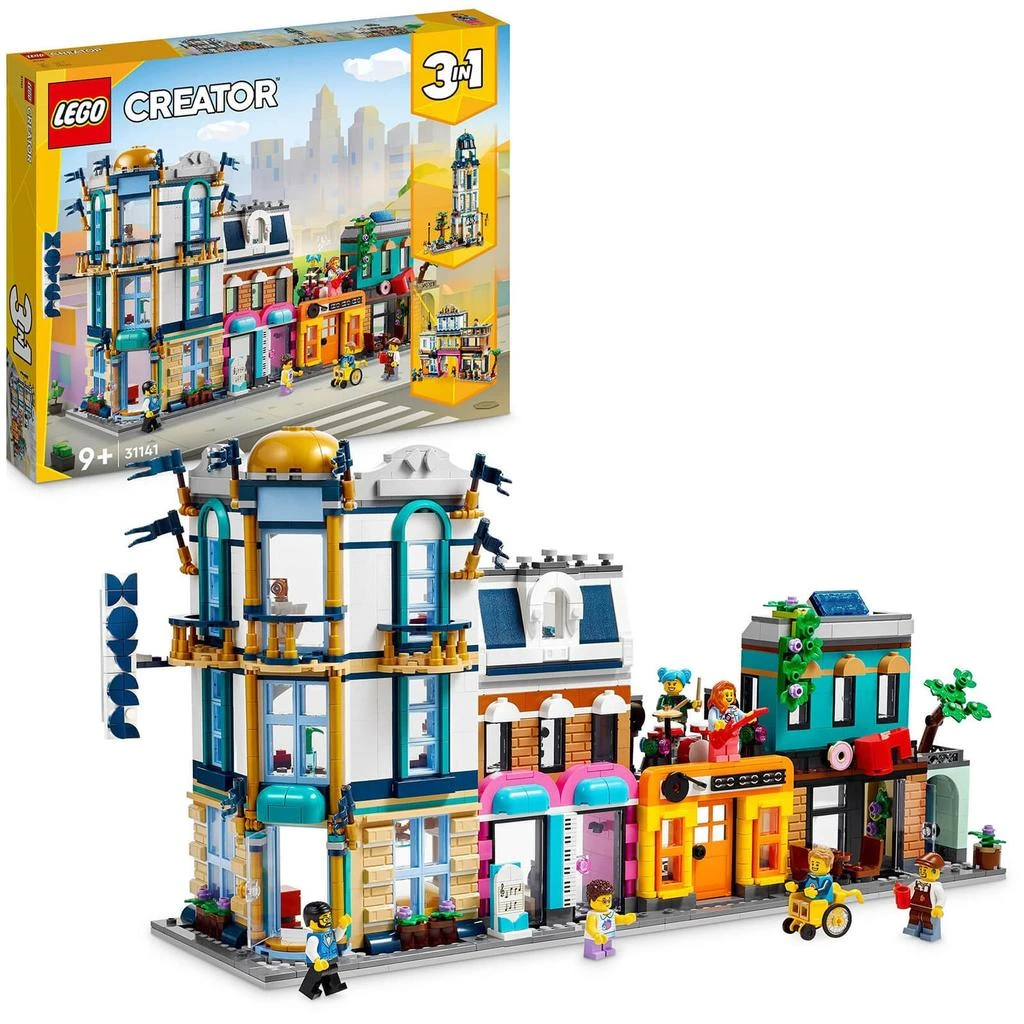 LEGO LEGO Creator 3in1 Main Street Building Toy Set 31141 1