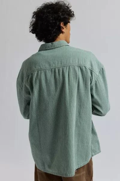 DICKIES Dickies Hickory Stripe Long Sleeve Shirt 3