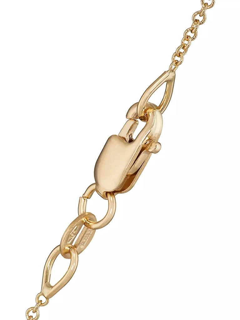 Ileana Makri The Edit 18K Yellow Gold & Diamond Sleepy Eye Pendant Necklace 6