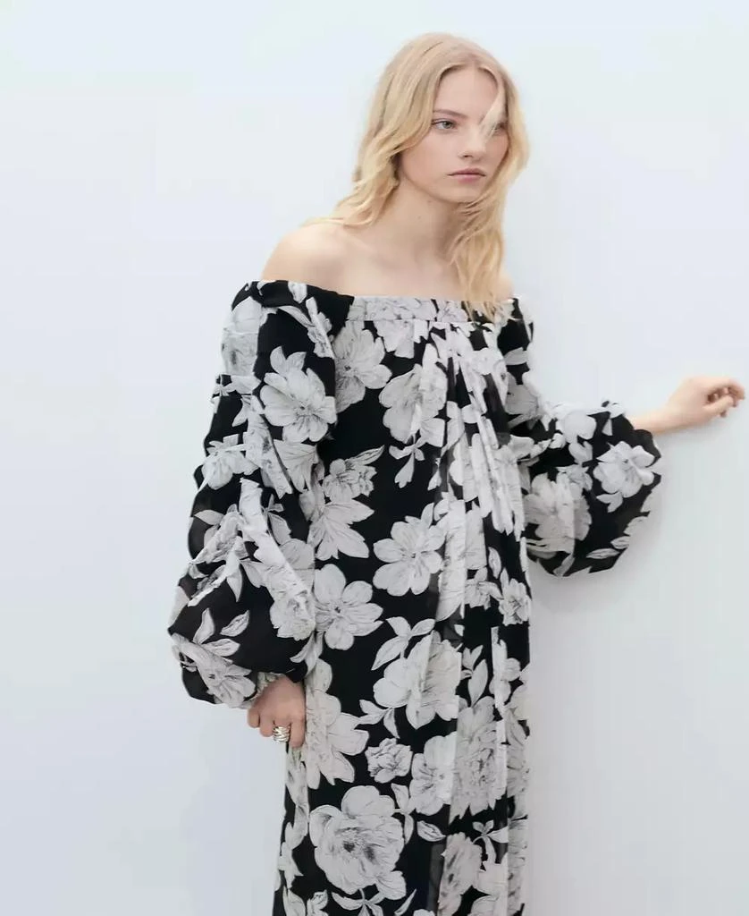 Women's Floral Strapless Dress  On Sale Now with Up to 71% Off | Discover  Exclusive Deals & Savings at BeyondStyle  Authentic Mango dress|women's  fashion|dresses with Limited-Time Discounts, Free Shipping, and