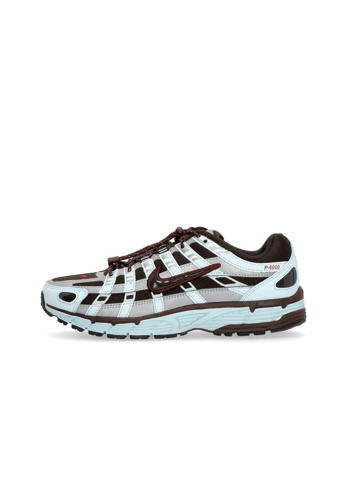 NIKE Women's Low Shoe Wmns P-6000 Glacier Blue/burgundy Crush/velvet Brown 1