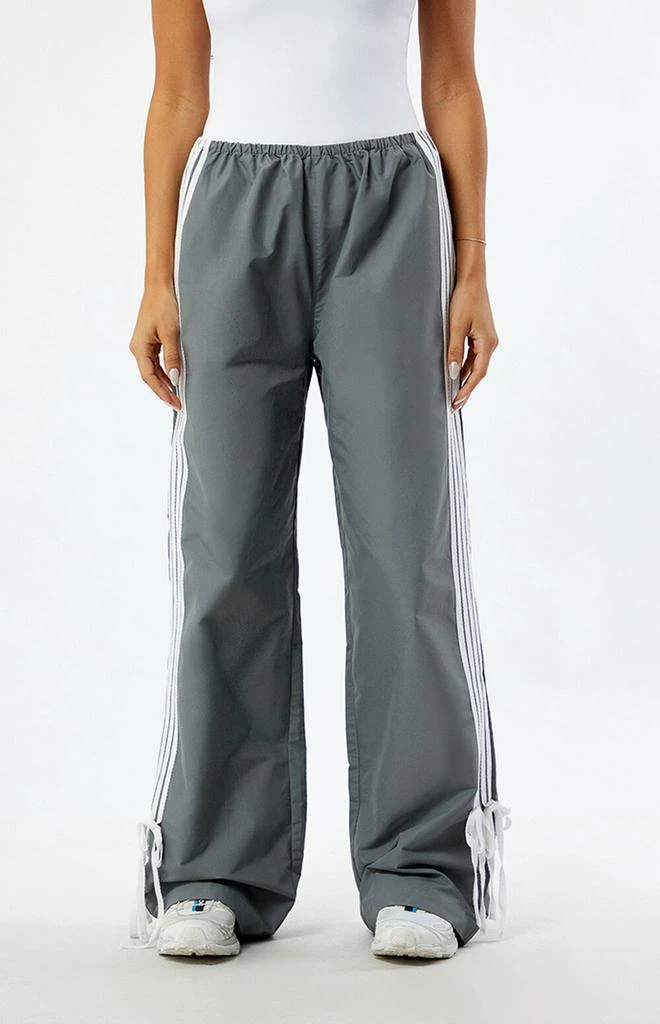 PacSun Dark Grey Wide Leg Track Pants 2